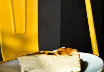 Tarta de queso del Tío Luigi y café de especialidad en Madrid