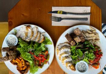 Crea tu plato combinado saludable en Mafrens en Madrid