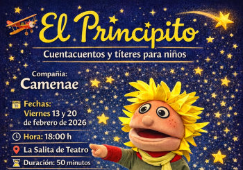 El Principito, cuentacuentos y títeres en Cádiz