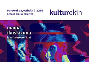 Alain Zulaika / 'Magia zaparrada' - KulturEkin - Magia ikuskizuna en Gipuzkoa