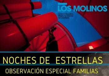 Noche de estrellas para familias en CEMA Los Molinos (Crevillent) del 28 de marzo de 2026 en Alicante
