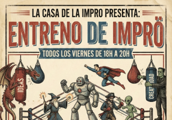 Entrenamiento de Imprö: Gimnasio Creativo de los Viernes en Barcelona
