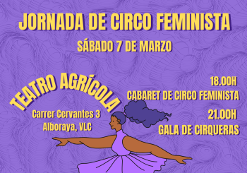 JORNADA DE CIRCO FEMINISTA DE LA AVC 2026 Valencia/València