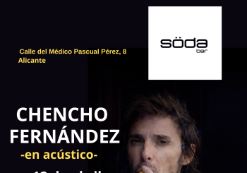 Chencho Fernández - Concierto acústico Alicante/Alacant