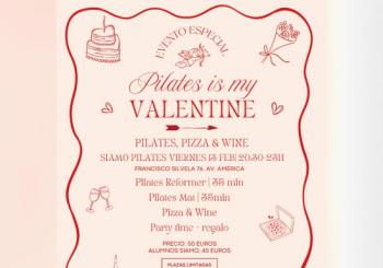 Pilates and pizza wine Madrid