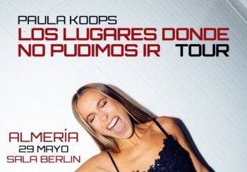 CONCIERTO PAULA KOOPS (GPS) - ALMERÍA - SALA BERLIN SOCIAL CLUB - VIERNES 29 DE MAYO