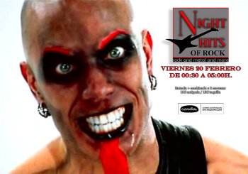 night hits of rock en Barcelona