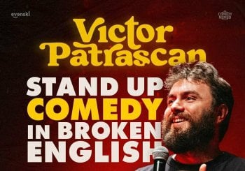 Stand up Comedy in broken English • Victor Patrascan in en Barcelona