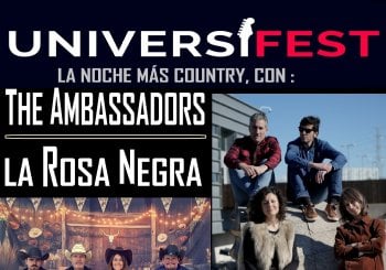THE AMBASSADORS + LA ROSA NEGRA (UniversiFEST) en Madrid