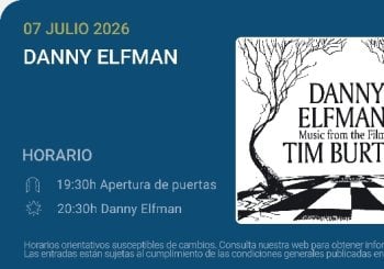 Danny Elfman - Noches del Botánico 2026 en Madrid