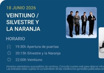Veintiuno / Silvestre y la Naranja - Noches del Botánico 2026 Madrid
