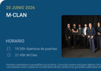 M - Clan - Noches del Botánico 2026 en Madrid