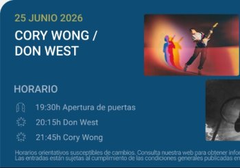 Cory Wong / Don West - Noches del Botánico 2026 en Madrid