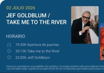 Jeff Goldblum / Take me to the River - Noches del Botánico 2026 en Madrid