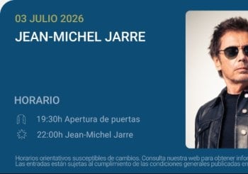 Jean-Michel Jarre - Noches del Botánico 2026 en Madrid