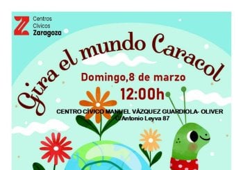 GIRA EL MUNDO, CARACOL / Primavera Infantil Oliver en Zaragoza