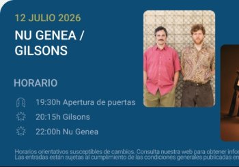 Nu Genea Live Band / Gilsons - Noches del Botánico 2026 en Madrid