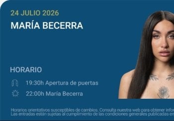 Maria Becerra - Noches del Botánico 2026 en Madrid