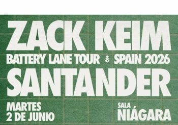 Zack Keim en Santander - Battery Lane Tour Cantabria