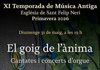 Orquestra Barroca Catalana · El goig de l'ànima · XI Temporada de Música Antiga a Sant Felip Neri Barcelona