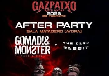 AfterParty Gazpatxo Rock 2026 | Gomad! & Monster + The Dark Rabbit DJ Set en Valencia