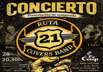RUTA 21 COVERS BAND - SALA LE COUP - VITORIA-GASTE