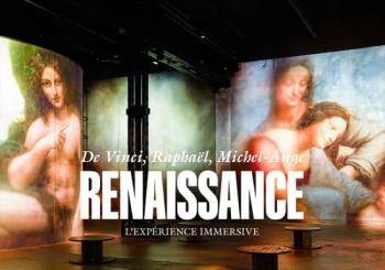 Renaissance : de Vinci, Raphaël, Michel-Ange – L’expérience immersive à l’Atelier des Lumières Paris