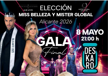 Gala Final Miss Belleza & Mister Global Alicante 2026 Alicante/Alacant