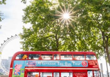 Peppa Pig Afternoon Tea London Sightseeing Bus Tour