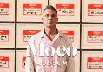 Robbie Williams Solo Art Exhibition - Moco Museum London