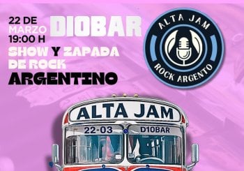 Alta Jam (zapada show de rock argentino) en Barcelona