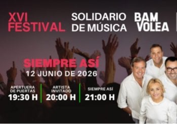 Siempre Así - XVI Festival Solidario de Música Ciudad Raqueta en Madrid