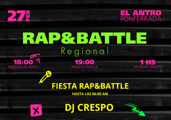 Rap&Battle Regional Party en León