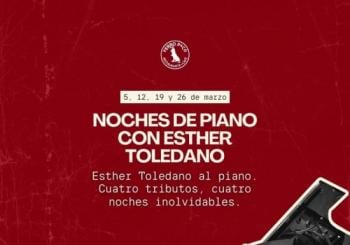 Noches de Piano con Esther Toledano en Madrid