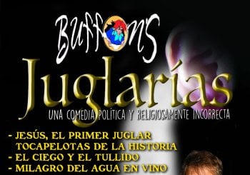 JUGLARÍAS, un monólogo teatral de Gori Artieda (Buffons), Escena 101 Balears, Illes