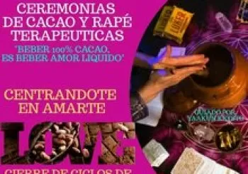 Ceremonia Terapéutica de Cacao y Rapé Sagrado. En Torremolinos