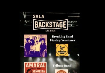 Breaking Band (fiesta y versiones) & Señorita Rock & Roll (Amaral Tribute Band) en Barcelona