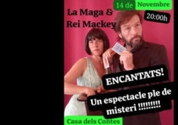 La maga i el Rei Mackey Magia de misteri ; Encantats Barcelona