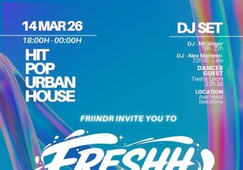 FRESHH Tardeo Queer - Soft Clubbing en Barcelona