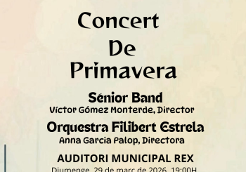 Concert de Primavera-Sénior Band & Orquestra Filibert Estrela Valencia/València