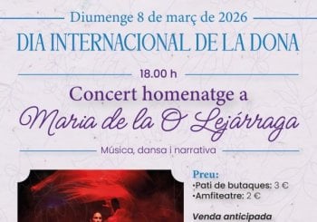 HOMENATGE A MARIA DE LA O LEJÁRRAGA (Carlet) en Valencia