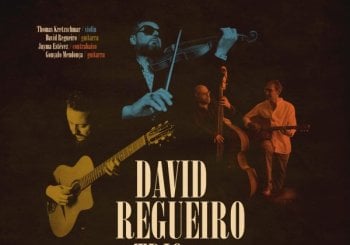 David Regueiro Trio feat. Thomas Kretzschmar na Casa das Crechas en La Coruña
