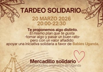Tardeo solidario Babies Uganda en Madrid