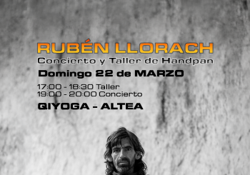 Rubén Llorach: Concierto y Taller de Handpan Alicante/Alacant