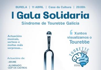 I Gala Solidaria Síndrome de Tourette de Galicia (ATNSASTG) en Burela