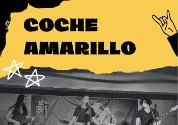 Coche amarillo en Madrid