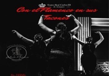 Con el flamenco sus tacones ARANJUEZ