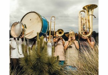La Banda Mixanteña de Santa Cecilia Casa Amèrica Catalunya a Barcelona