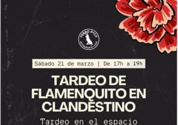 Tardeo de Flamenquito en Clandestino en Madrid