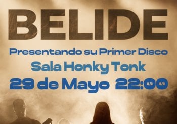 Belide en concierto presentando su primer disco en Madrid